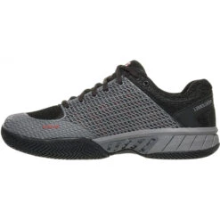 Pickleball Supplies -Pickleball Supplies 06563 052 K Swiss Mens Express Light Pickleball Shoes Steel GrayJet BlackSpicy Orange b 1000 1000