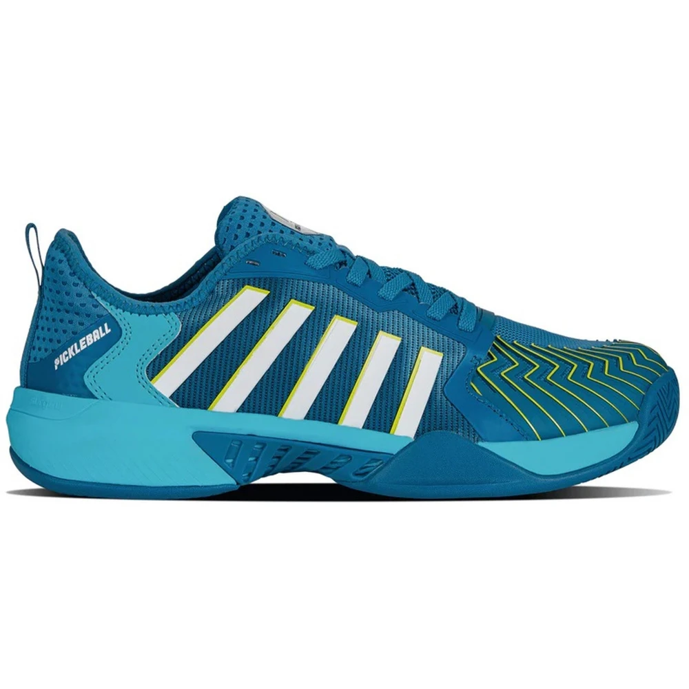 K-Swiss Men’s Pickleball Supreme Pickleball Shoes (Celestial/Scuba Blue/Brilliant White)