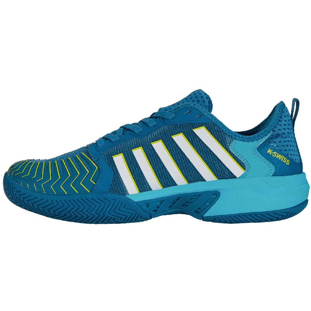 K-Swiss Men’s Pickleball Supreme Pickleball Shoes (Celestial/Scuba Blue/Brilliant White) - Image 2