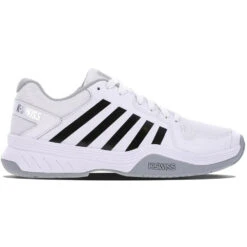 K-Swiss Men’s Court Express Pickleball Shoes (White/High Rise/Black)