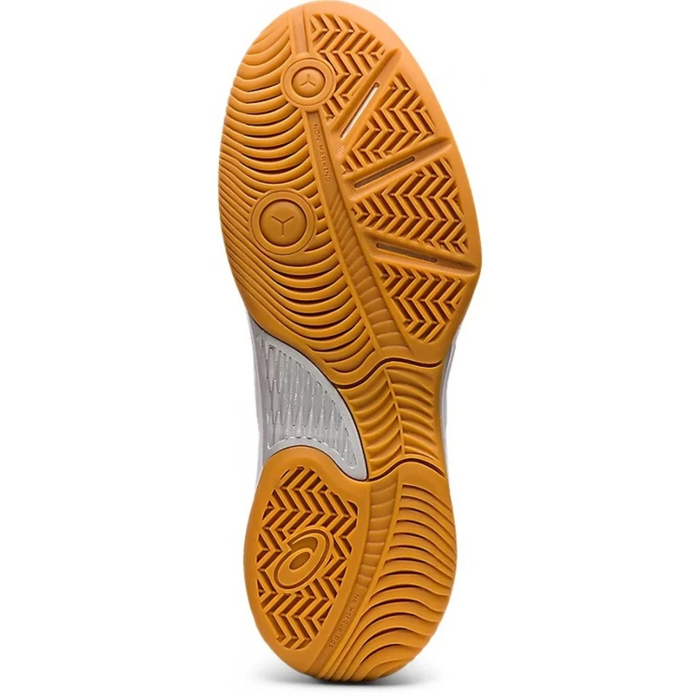 Asics Women’s Gel-Renma Pickleball Shoes (White/Pure Silver) - Image 3