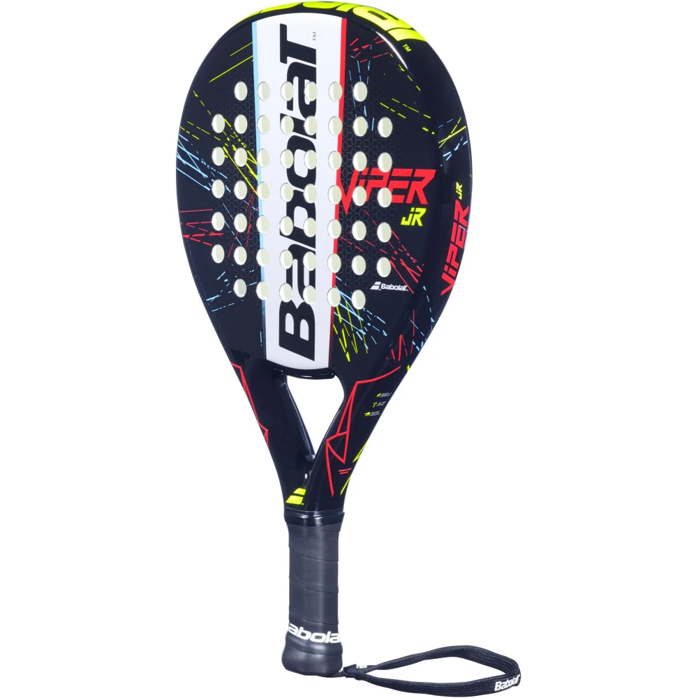 Babolat Viper Junior Padel Racket (Black/White) - Image 2