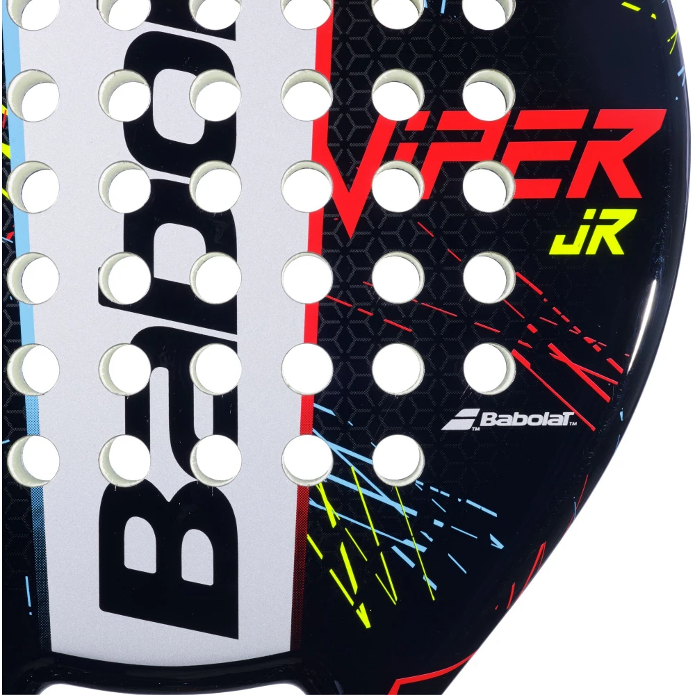 Babolat Viper Junior Padel Racket (Black/White) - Image 3
