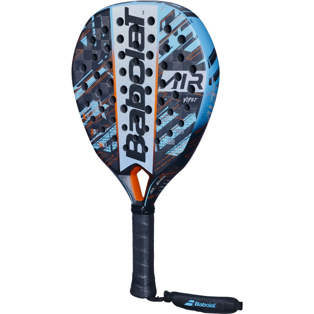 Babolat Air Viper Padel Racket (Blue/Black) 2 Babolat Air Viper Padel Racket (Blue/Black) - Image 2