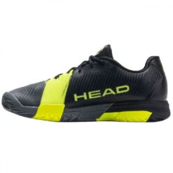 Pickleball Supplies -Pickleball Supplies 273102.PICKLEBALL BKYE head mens revolt pro 4 0 pickleball shoes black yellow left 1000 1000