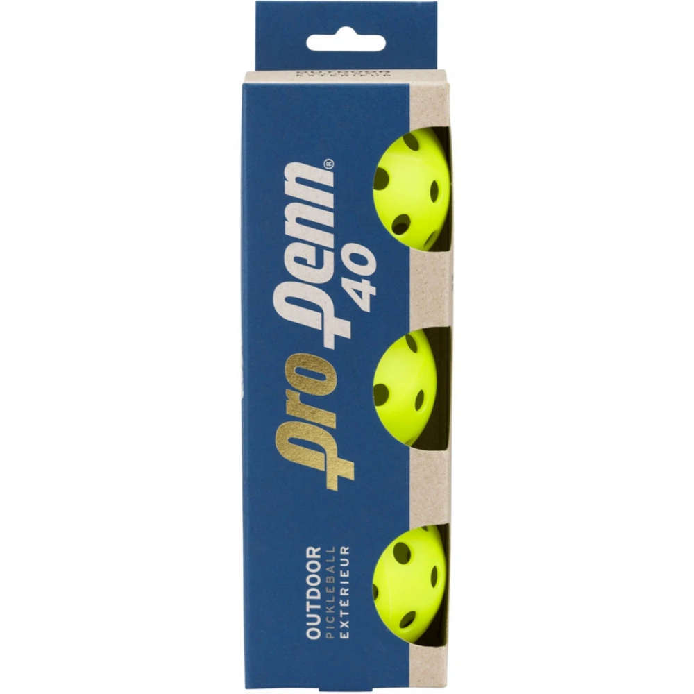 Head Pro Penn 40 Outdoor Pickleballs (3-Pack) 1 Head Pro Penn 40 Outdoor Pickleballs (3-Pack)