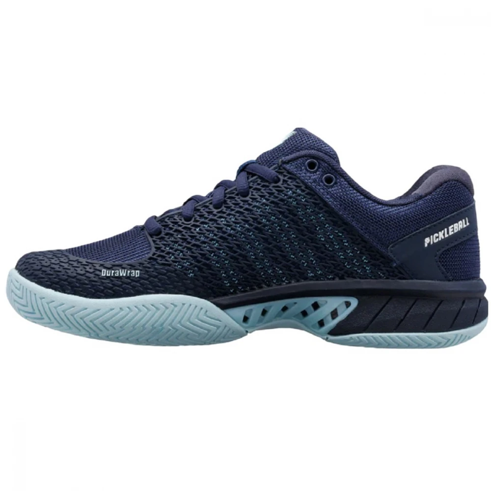 K-Swiss Women’s Express Light Pickleball Shoes (Black Iris/Blue Glow/White) 2 K-Swiss Women’s Express Light Pickleball Shoes (Black Iris/Blue Glow/White) - Image 2