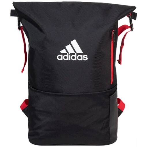 Adidas Padel Multigame Backpack (Black/Red) -Pickleball Supplies BG1MB4U22 Adidas Padel Multigame Backpack BlackRed a 1000 1000