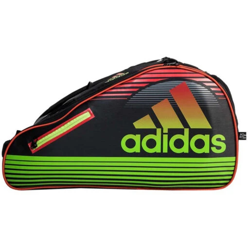 Adidas Padel Racket Tour Padel Bag (Black/Lime) -Pickleball Supplies BG2PC3 Adidas Padel Racket Tour Bag BlackLime c 1000 1000