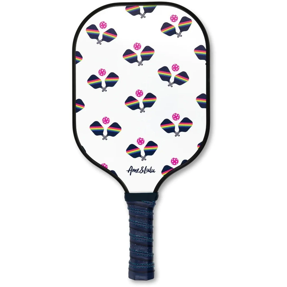 Ame & Lulu Drop Shot Pickleball Paddle (Rainbow Paddles) 1 Ame & Lulu Drop Shot Pickleball Paddle (Rainbow Paddles)