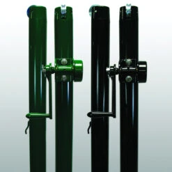 Douglas SW-36 Deluxe Pickleball Posts 2-7/8” OD (Green), 36” Above Ground