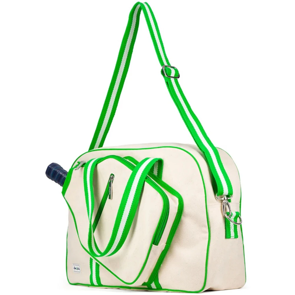 Ame & Lulu Hamptons Pickleball Bag (Limeade) 2 Ame & Lulu Hamptons Pickleball Bag (Limeade) - Image 2