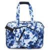 Ame & Lulu Pickleball Tote Bag (Navy Tie Dye)