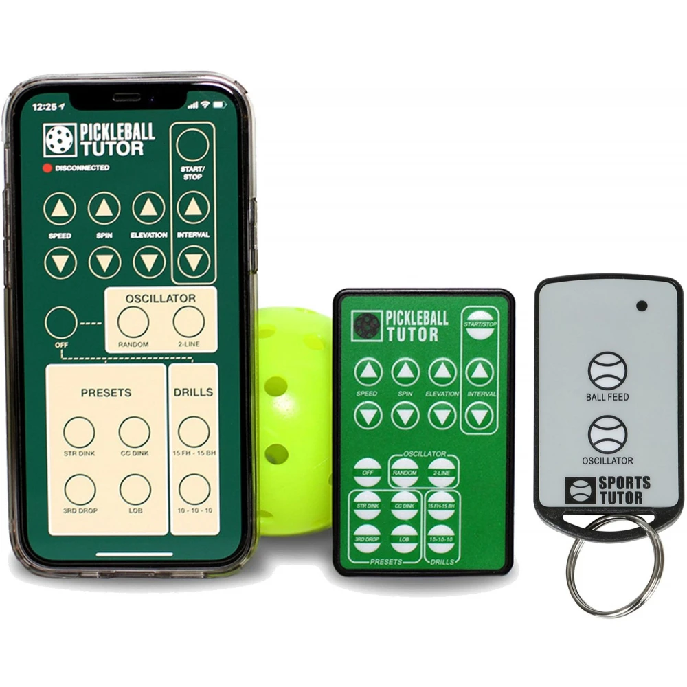 Sports Tutor Pickleball Tutor Plus Ultra Ball Machine (Topspin And Backspin) - Image 2