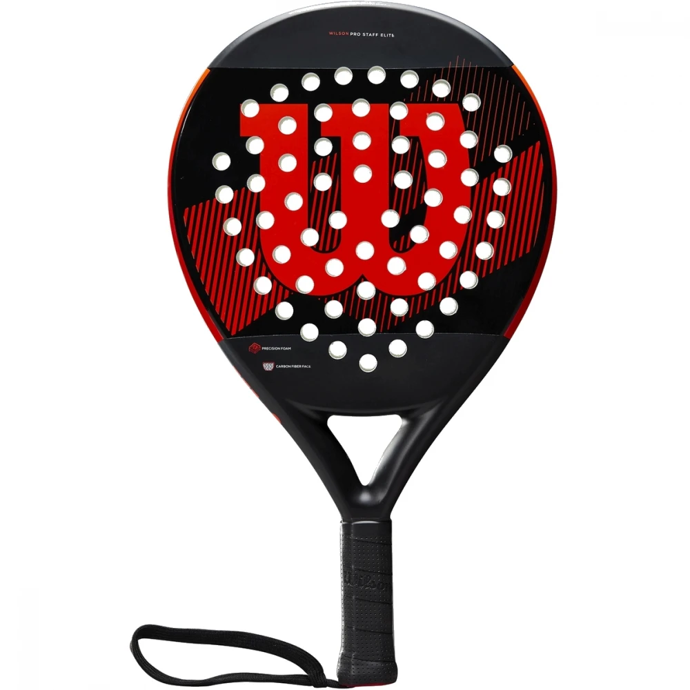 Wilson Pro Staff Elite Padel Racket (Black/Red)