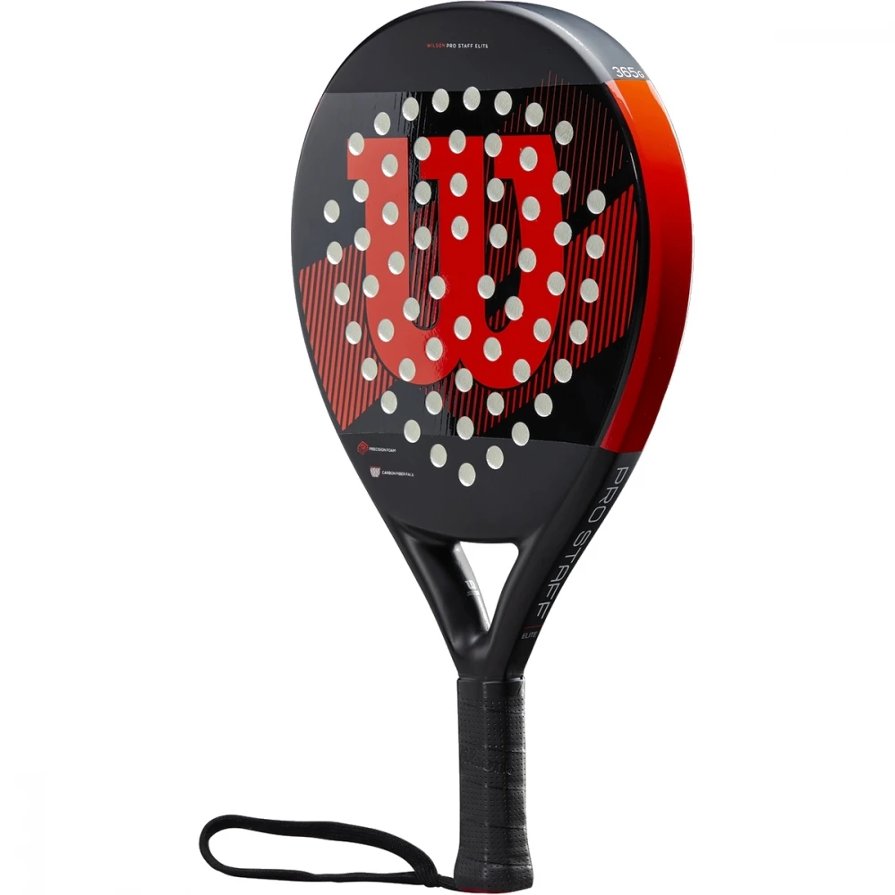 Wilson Pro Staff Elite Padel Racket (Black/Red) - Image 3