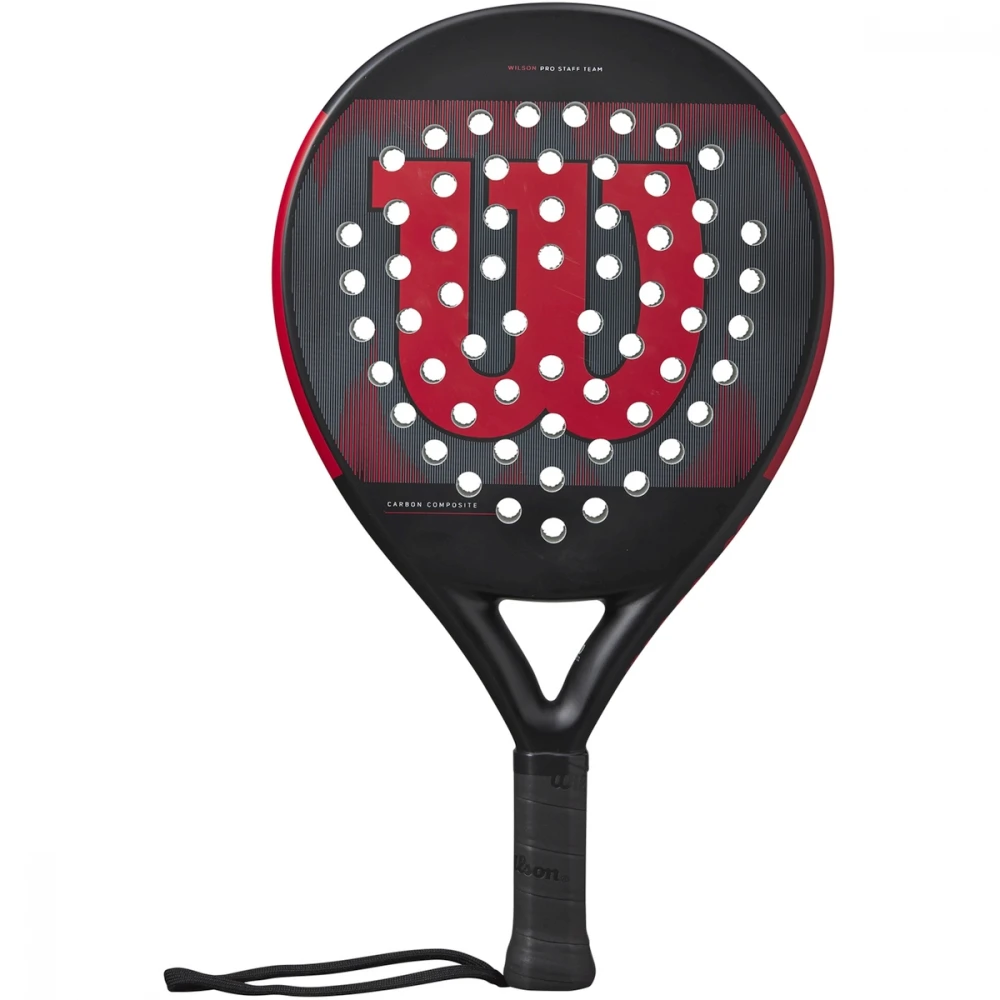 Wilson Pro Staff Team Padel Racket (Black/Red)