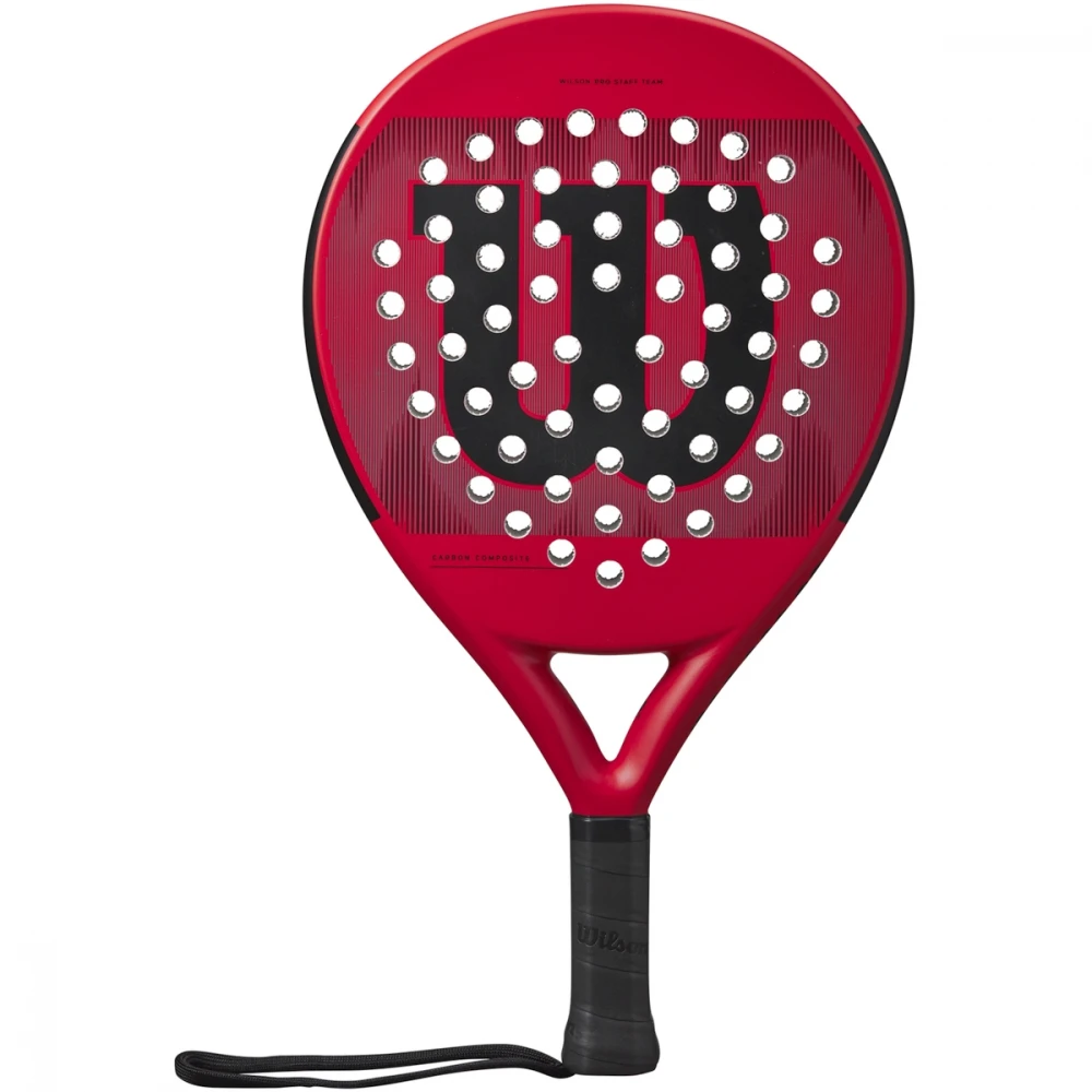 Wilson Pro Staff Team Padel Racket (Red/Black)