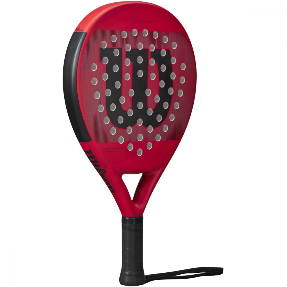 Wilson Pro Staff Team Padel Racket (Red/Black) - Image 2