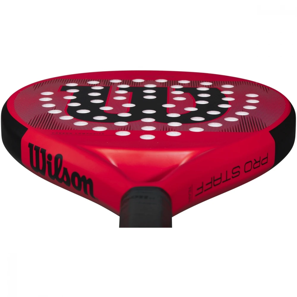 Wilson Pro Staff Team Padel Racket (Red/Black) - Image 3