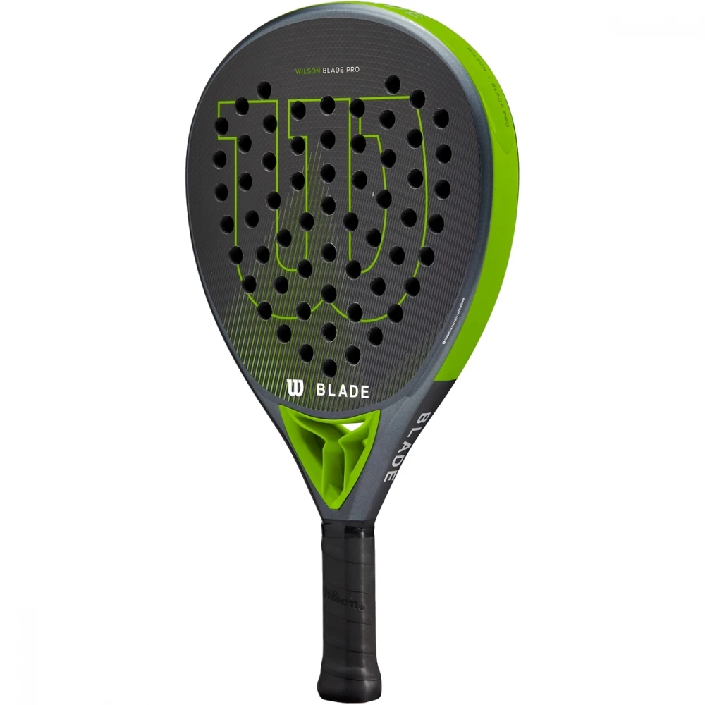 Wilson Blade Pro V2 Padel Racket (Black/Neon Green) - Image 3