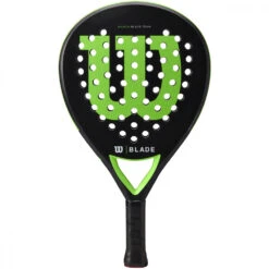 Wilson Blade Team V2 Padel Racket (Black/Neon Green)