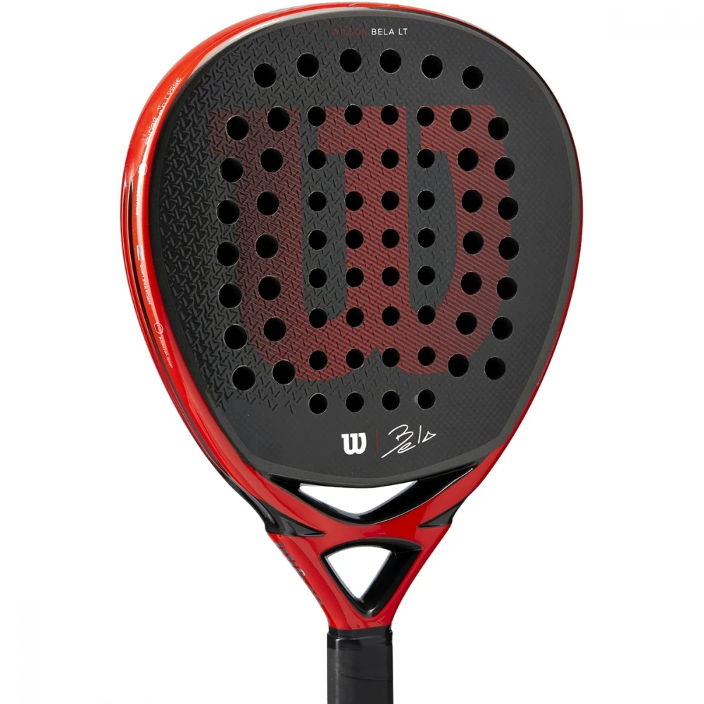 Wilson Bela LT Padel Racket (Red/Black) - Image 2