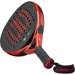 Wilson Bela LT Padel Racket (Red/Black) -Pickleball Supplies WR089211U Wilson Bela LT Padel Racket Red Black c 1 1000 1000