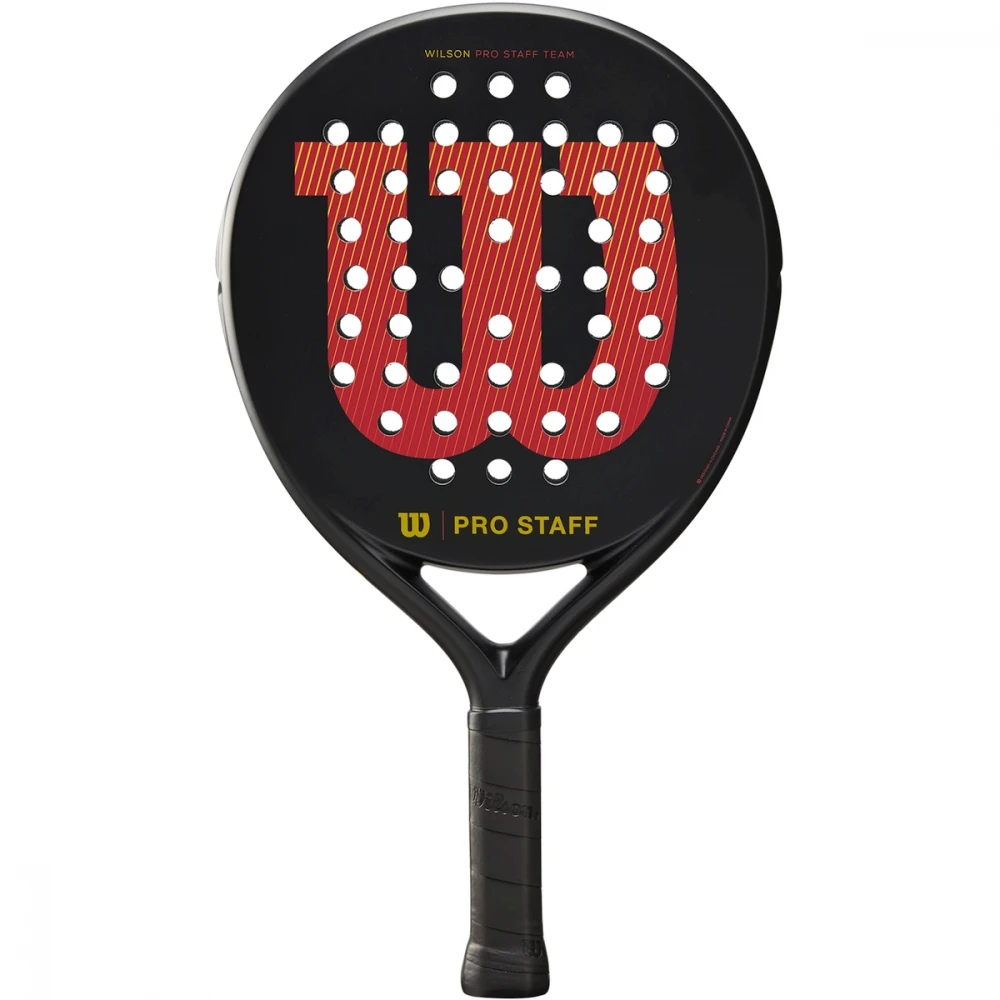 Wilson Pro Staff Team V2 Padel Racket (Black/Red)