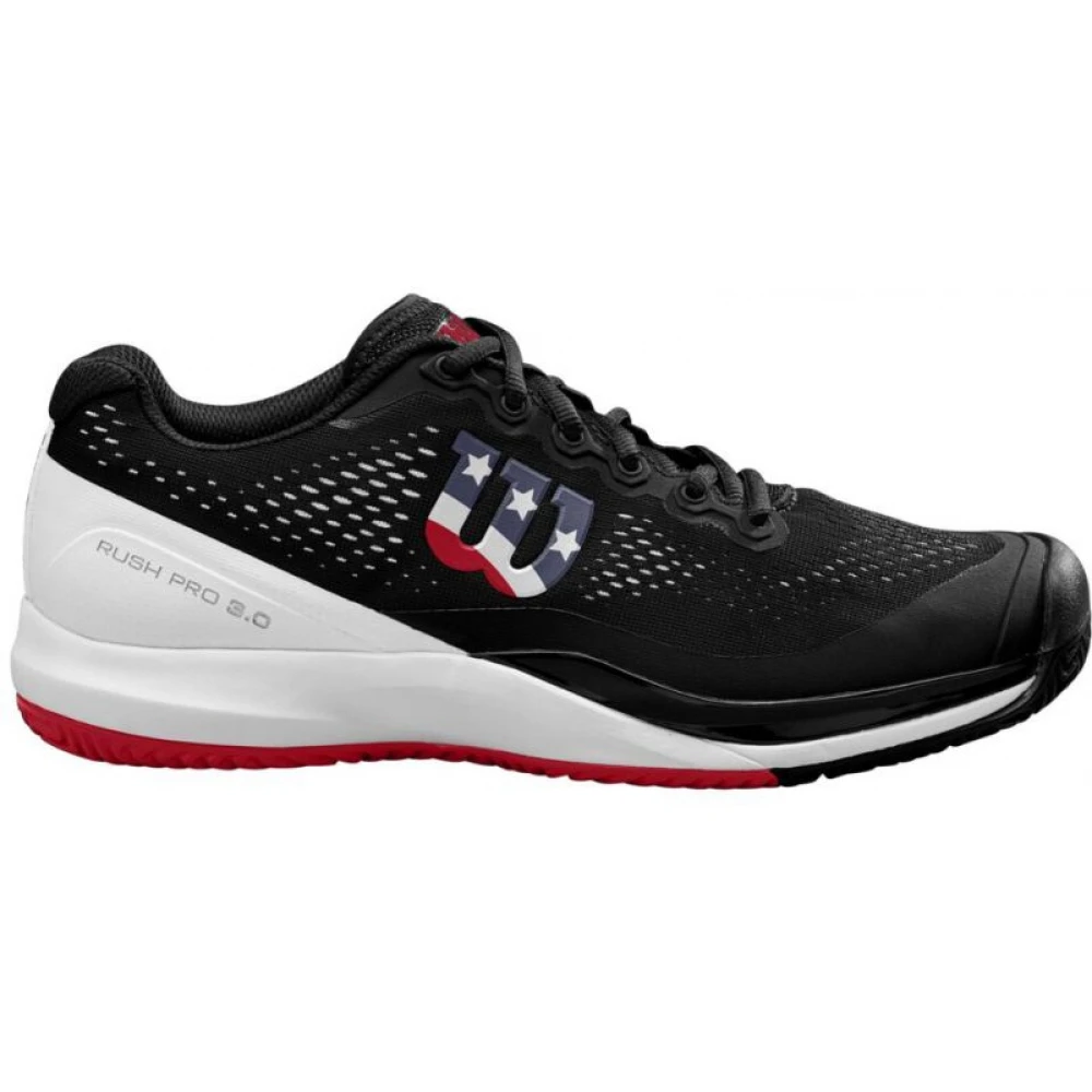 Wilson Men’s Rush Pro 3.0 Pickleball Shoes (Black/White/Infrared) 1 Wilson Men’s Rush Pro 3.0 Pickleball Shoes (Black/White/Infrared)