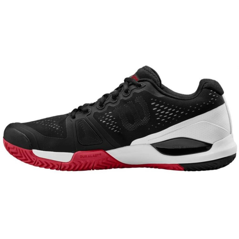 Wilson Men’s Rush Pro 3.0 Pickleball Shoes (Black/White/Infrared) 2 Wilson Men’s Rush Pro 3.0 Pickleball Shoes (Black/White/Infrared) - Image 2