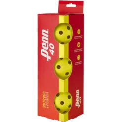 Head Penn 40 Outdoor Pickleball Balls (3 Pack)
